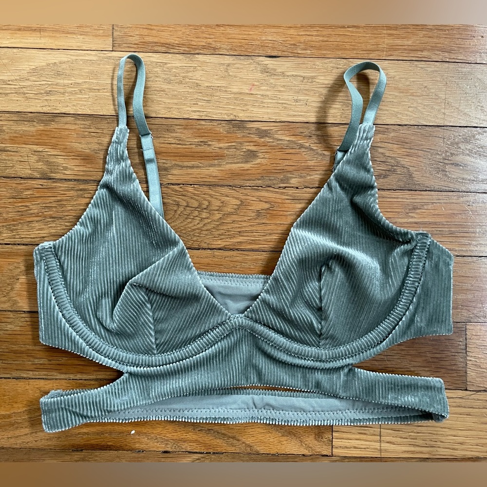 corduroy bralette